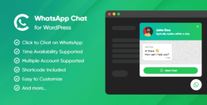 WhatsApp Chat Pro WordPress